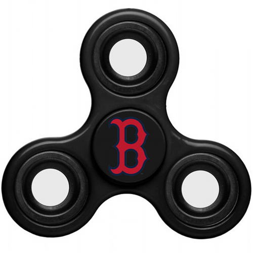 MLB Boston Red Sox 3 Way Fidget Spinner C48 - Black